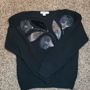 Vintage Y2K Christina Sweater Size L - Silk/Lambswool/Rabbit Hair & Nylon